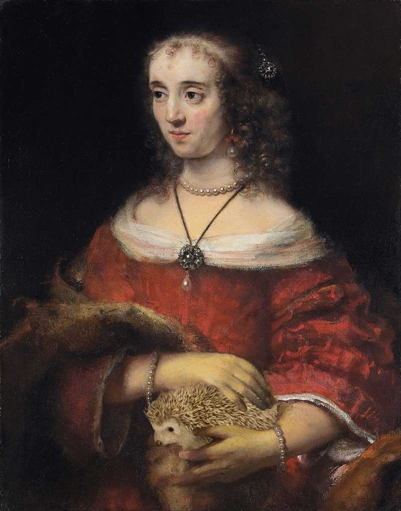 Rembrandt-Portrait_of_a_Lady_with_a_Hedgehog